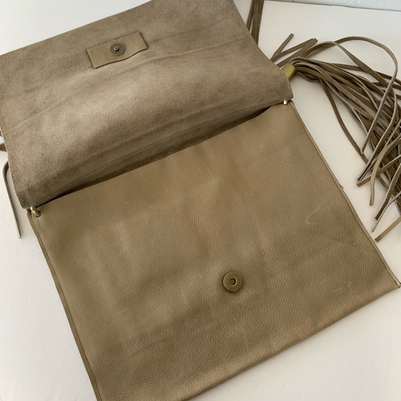 DAVID GALAN Crossbody Handbag Magnetic Boho - Picture 4 of 6